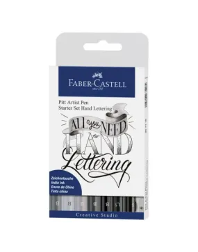 ESTUCHE DE INICIO ARTIST PITT HAND LETTERING CAJA 9 PIEZAS (267118)