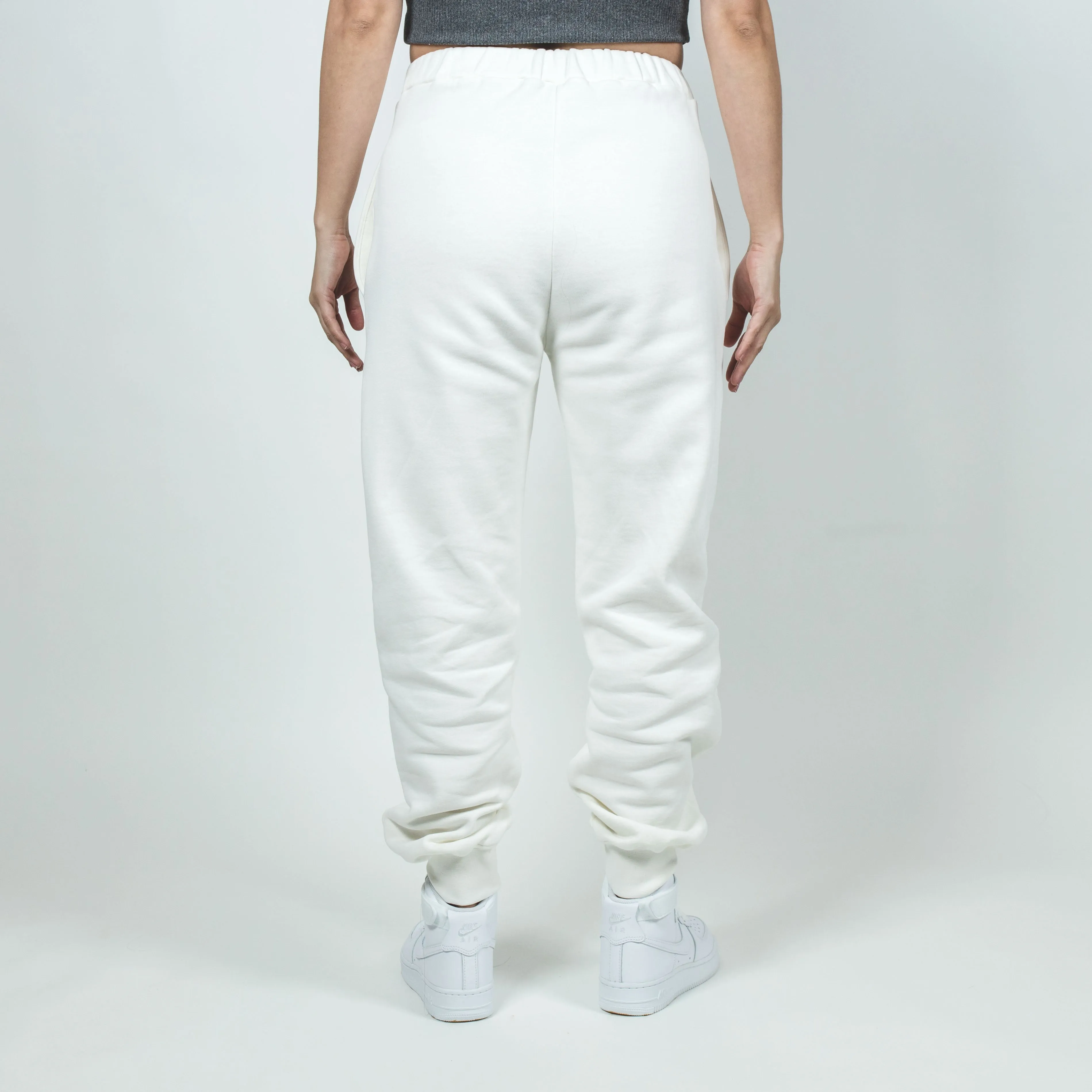 OC EMBROIDERY REG SWEATPANTS MILK LIGHT BLUE
